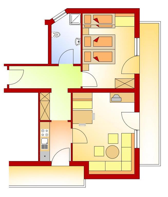 Appartements Schneezauber Lermoos Room photo